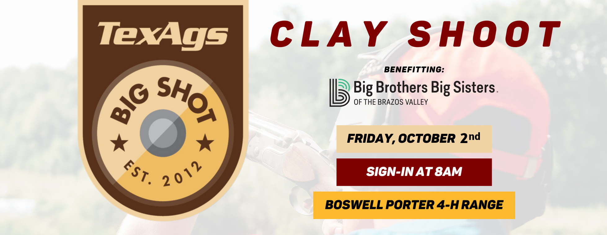 TexAgs Big Shot Clay Shoot 2026